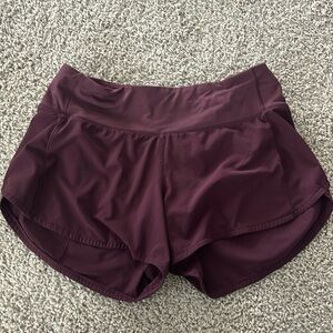 Lululemon Size 6 Speed Up Shorts